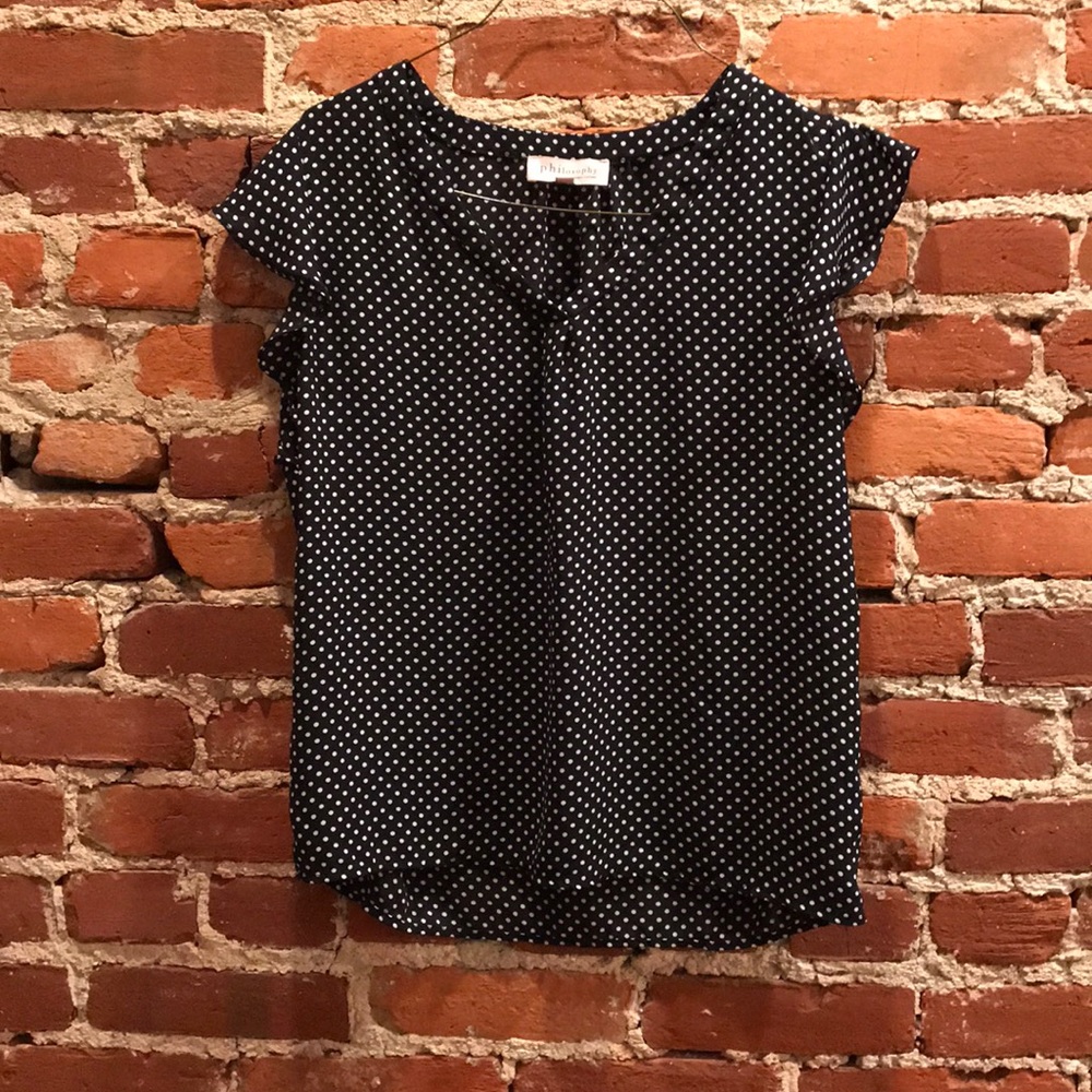 Philosophy shirt - polka dot